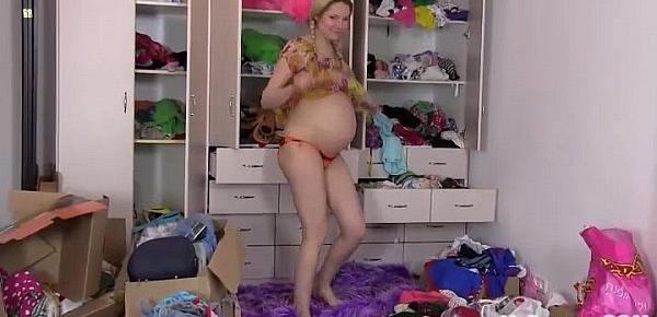  Pigtail Pregnant Anny Wardrobe Fun | MyPreggo.com